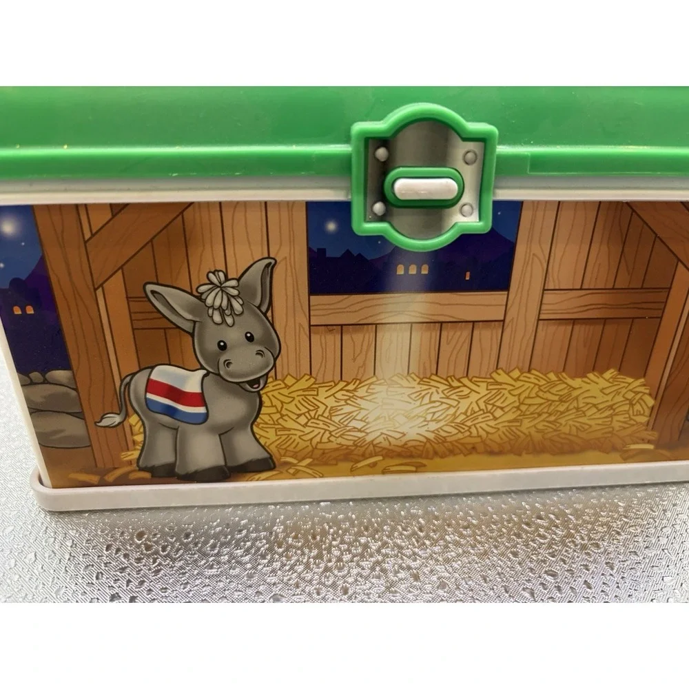 Fisher-Price Little People On-the-Go Nativity Storage Case only Lunch Box Style